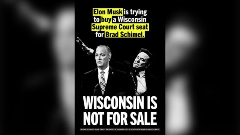 Elon Musk becomes DNC’s target in high-stakes Wisconsin Supreme Court showdown