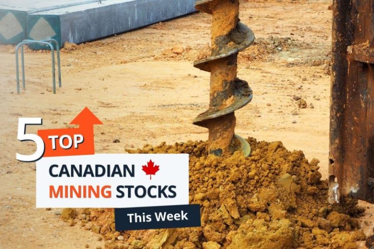 Top 5 Canadian Mining Stocks This Week: Euro Maganese Surges 82 Percent