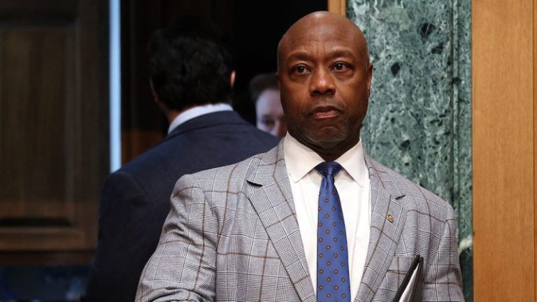 Sen Tim Scott calls Trump post ‘most racist thing I’ve seen out of this White House’